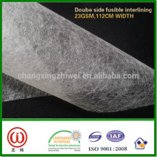 Doble lado fusible interlínea para prendas de vestir